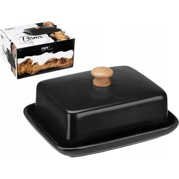 Máslenka Máslenka Ravi keramická béžová, černá