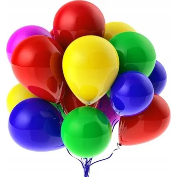 Balónek BAREVNÉ BALÓNKY sada 50 kusů BALÓNKY na OSLAVU dekorativní BALÓNEK 30cm