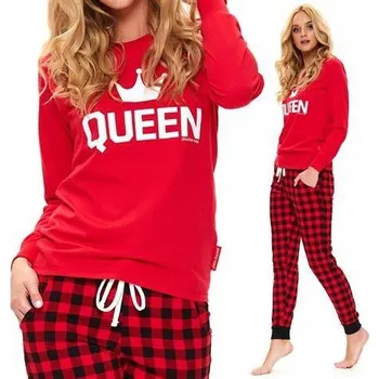 Dámské pyžamo Doctor Nap dámské pyžamo červené S