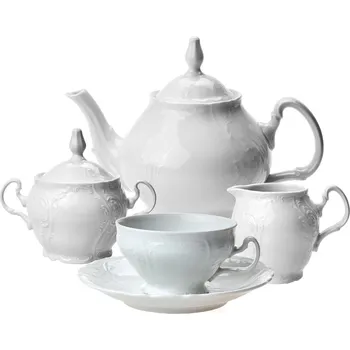 Čajová souprava Čajová souprava 15-dílná Ber. bílá