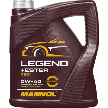 Motorový olej Motorový olej SCT - MANNOL Legend + Ester Plně Syntetický 4 l 0W-40
