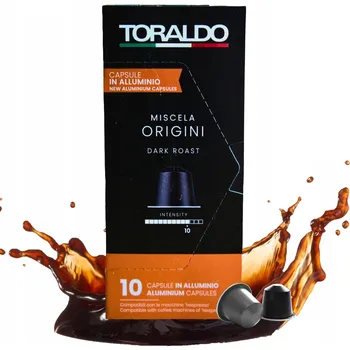 Kapsle do Nespresso Aluminium - Italská Káva TORALDO ORIGINI 10 Ks