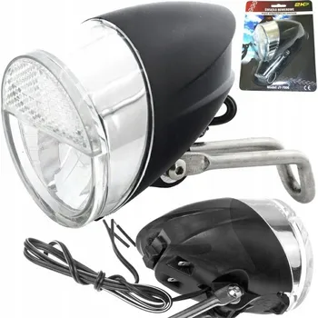 Cyklosvítilna Přední LED světlo na kolo 60lm, dynamo s funkcí podsvícení, světlo na vidlici, generátor