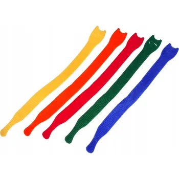 Organizace kabelů VELCRO Stahovací páska na kabely 12mm x 20cm 5 barev