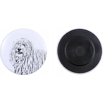 Obraz Puli - magnet s motivem pejska, extra lehká, silná magnet, kvalitní výrobek