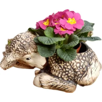 Obal na květináč Ovečka přírodní - obal na květiny