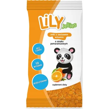 Bonbon Lily Jellies želé bonbony s pomerančovou příchutí 30g