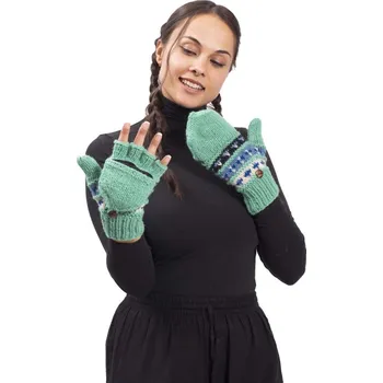 Rukavice Vlněné převlékací rukavice / modré III.