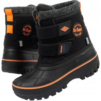 Dívčí sněhule Lee Cooper dětské sněhule černé, velikost 30