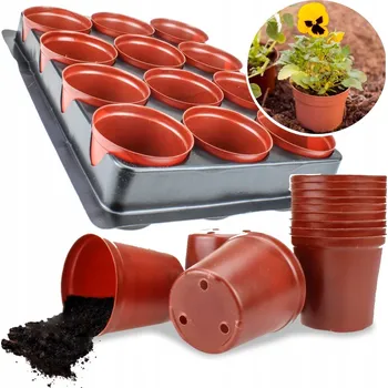 Květináč Plast Květináč Arpon béžový 26,5 cm x 19 x 5,5 cm