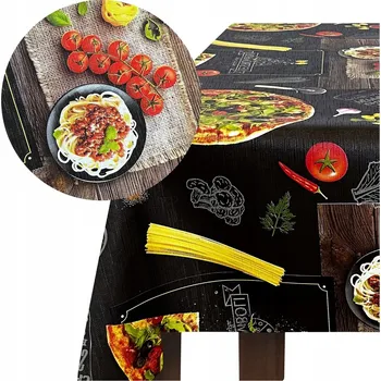 ubrus Voskované plátno na stůl ubrus odolný proti skvrnám do kuchyně dekorativní 140x220 GOSIA