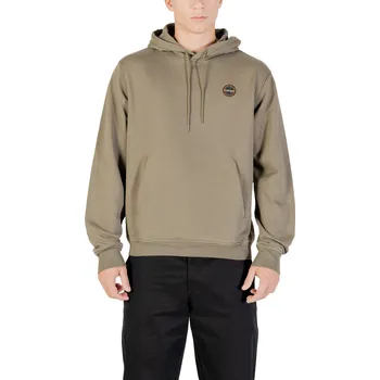 Pánská mikina Pánská mikina Napapijri s kapucí Napapijri bílá | kaki 3454278