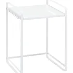 Bílá kovová přídavná police Yamazaki Tower 47,5/75 x 35 cm