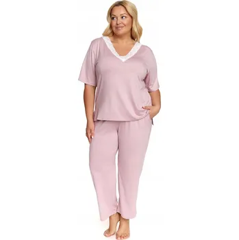 Dámské pyžamo Doctor Nap Dámské pyžamo PB 7154 papaya XL