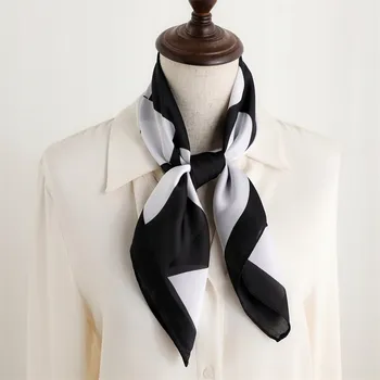 Šátek Šátek s potiskem s potiskem hedvábný šátek Šála 70x70 cm