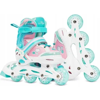 Kolečkové brusle Raven Zoya Mint EU 34-37 + DÁREK