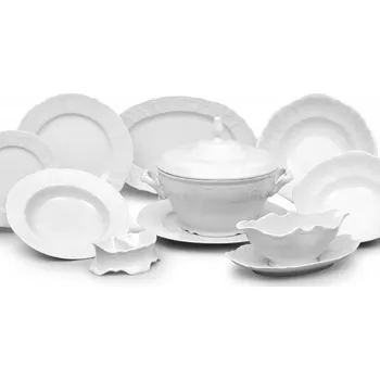 Talíř Jídelní souprava 25 dílů - bílá B.