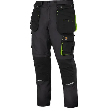 montérky PROCERA ZEUS pracovní kalhoty, odepínací nohavice Barva: tmavě šedá, Velikost: 52 8869_TMA3