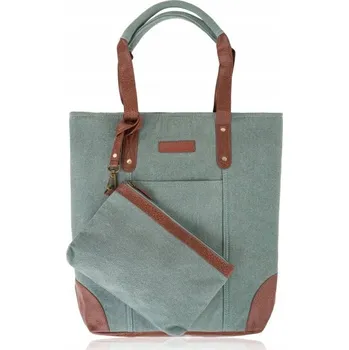 Paolo Peruzzi shopper kabelka zelená