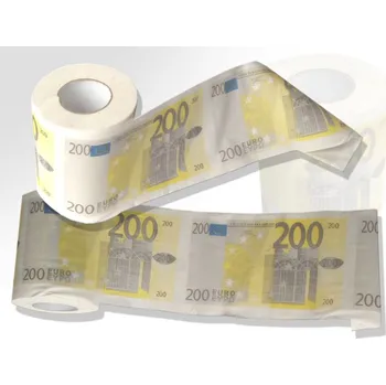 Toaletní papír Dárkový toaletní papír s potiskem 200 EUR