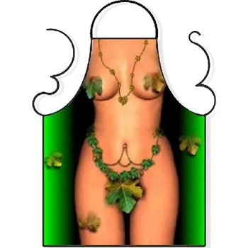 Kuchyňská zástěra Zástěra Žena listí