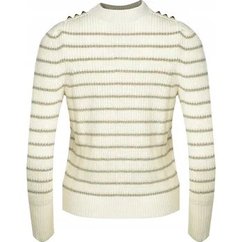 Dámský svetr Guess dámský svetr béžový klasický ke bokům velikost S