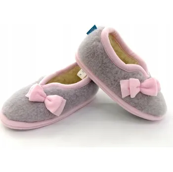 Dámské pantofle Vlněné pantofle MERYNOS 38 pantofle RŮŽOVÉ