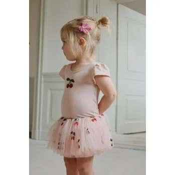 Dívčí šaty Dívčí šaty Konges Sløjd MARINA DRESS KS103900.9BYA růžová 30X, vel. 134-140