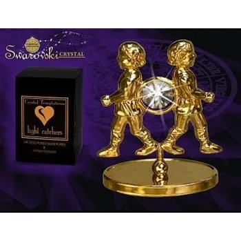 Figurka ZNAMENÍ - Zlatí blíženci Swarovski Crystals figurka (21.5.-20.6.)