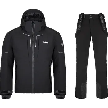 Pánský lyžařský komplet Turnau BLK 5XL + Rhea BLK 4XL