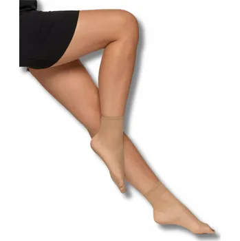 Pánská móda MORAJ LYCRA LESKLÉ BEZTLAKOVÉ KOTNÍKOVÉ PONOŽKY PONOŽKY NOHI 15 DEN 2 KS BÉŽOVÉ UNI