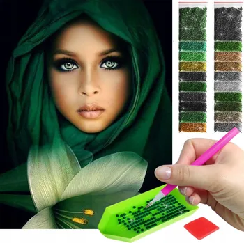 Diamantové malování Diamantová výšivka pro děti mozaika diamantové malování žena portrét hidžába