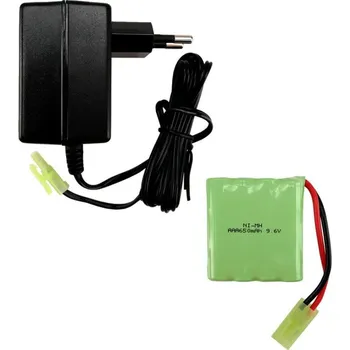 RC model tanku Torro GmbH Torro Set AKU 9,6V/650 mAh + síťový nabíječ - expresní doprava