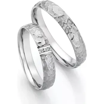 Prsten Luxusní ocelové snubní prsteny s brilianty (❣ Novinka 2026 ❣)