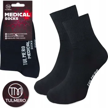 Pánské ponožky Ponožky Tulmero černé, velikost 41-43