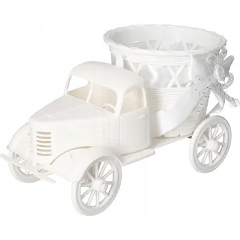 Květináč Květináč 13 cm plast bílý