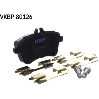 Brzdová destička SKF VKBP 80126 Sada brzdových destiček, kotoučová brzda (VKBP80126)