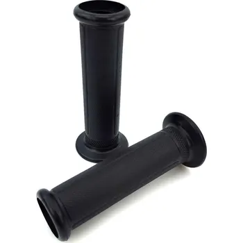 Chránič ruky pro motocykl Diverse / Import Gripy černé 120mm 24mm 22mm pro Honda MT, MTX, MB, MBX, Mokick, KKR MG00000618