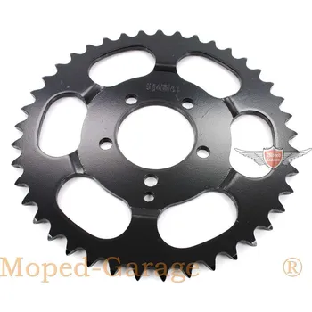 Řetězová sada pro motocykl Rozeta Esjot ocelová 41 zubů černá pro Zündapp, M 50, 25, Bergsteiger typ 434, moped, moped MG00009412