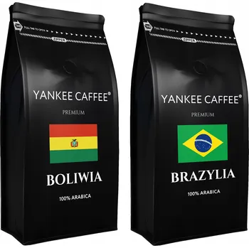 Káva zrnková Yankee Caffee Arabica sada 2x1 kg Bolívie Brazílie