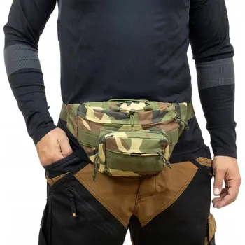 Outdoorové zavazadlo Alessio ledvinka 42086 hnědá