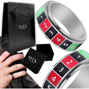 Prsten PÁNSKÝ PRSTEN PEČETNÍK MASIVNÍ STŘÍBRNÝ RULETA OCELOVÝ OTOČNÝ JAKO DÁREK VELIKOST 20