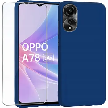 Pouzdro na mobilní telefon Zadní Kryt Hero Case pro Oppo A58, A78 5G modrý