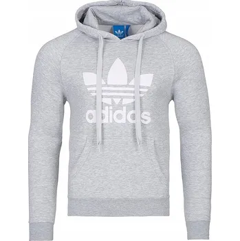 Pánská mikina Adidas Originals šedá pánská mikina Orig 3Foil Hood AY6472 S