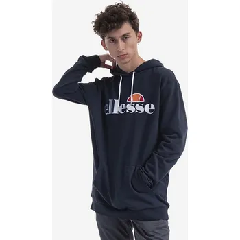 Pánská mikina Mikina Ellesse SHK13288 Ferrer pánská, zelená barva, s kapucí, hladká, SHK13288-KHAKI 59X, vel. M