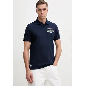 Bavlněné polo tričko Lacoste PH8742 námořnická modř 59X, vel. S