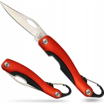 Multifunkční nůž MALÝ SKLÁDACÍ KAPESNÍ NŮŽ s karabinou - univerzální pomocník na cesty