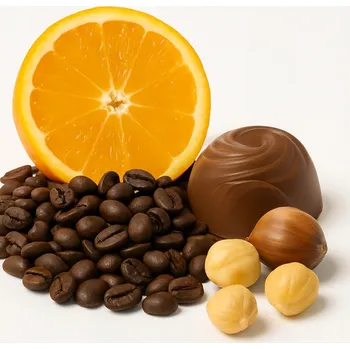 Káva Zrnková Káva Orange Praline 100 g, aromatizovaná od Skworcu