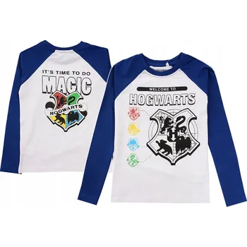 HARRY POTTER CHLAPECKÉ TRIČKO S DLOUHÝM RUKÁVEM bavlna 140 D016Z