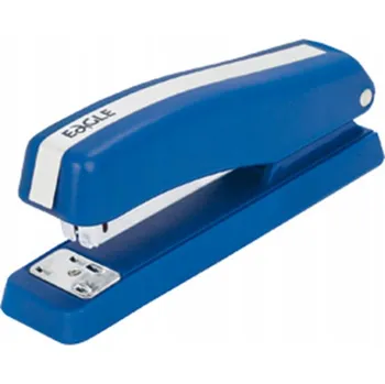 MALÁ SEŠÍVAČKA modrá EAGLE 930B kovová KANCELÁŘSKÁ SEŠÍVAČKA na 10 listů